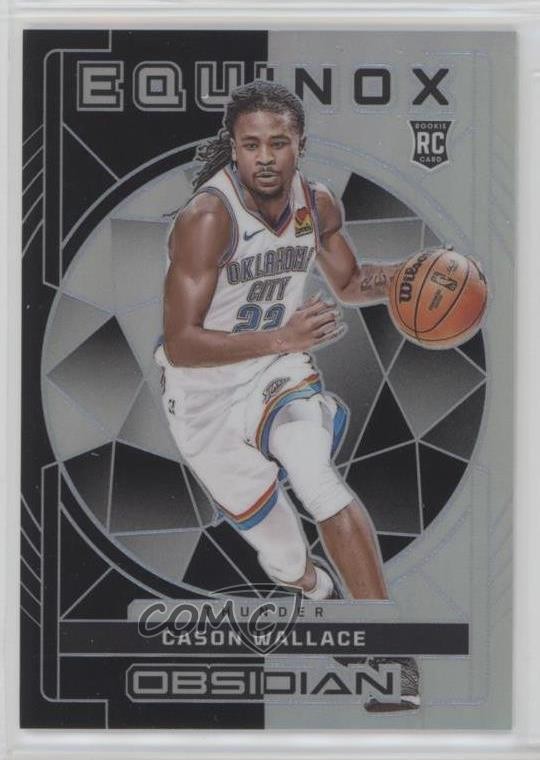 2023-24 Panini Obsidian Equinox 6/99 Cason Wallace #20 Rookie RC 5b1