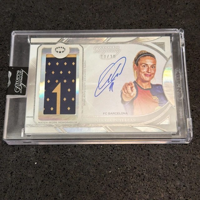 24-25 Topps Dynasty UEFA Alexia Putellas Auto Patch /10 Barcelona FCB