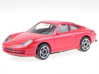 Porsche 911 996 Carrera 4 1998 Rot Modellauto 30084 Bburago 1:43