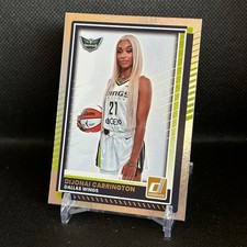 DIJONAI CARRINGTON Rated Rookie #27 Holo - 2025 Panini Donruss WNBA Dallas Wings