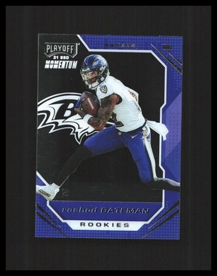 2021 Rashod Bateman Rookie Card Chronicles Playoff #PMR-13 - S1B2R3L5C23
