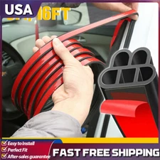 5M Five Rubber hole Seal Strip Molding Edge Car Trim Door Window Protector Guard