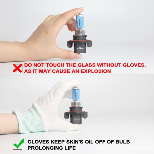 FOR GMC Yukon 2007-2014 Halogen Headlight High/Low Beam + Fog Light Bulbs 4200K - Picture 27 of 30