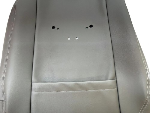 OEM Lehnen Bezug Sitzbezug Sitz vorn rechts VW Sharan 7N Alhambra Leder Grau - Bild 4 von 12