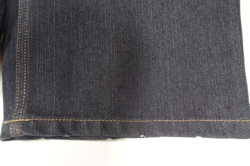 US Polo Assn Jeans Shorts Boys 10 Belted Lightly Distressed Dark Denim NWT $38 - Picture 6 of 11