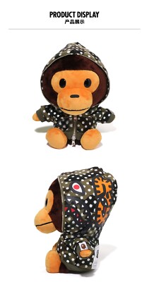 Bape Shark Baby Milo Plush Doll 35Cm Rare Collectible Action