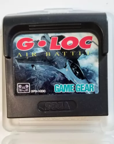 G-LOC Air Battle Sega Game Gear 1991 Authentic Cartridge Tested