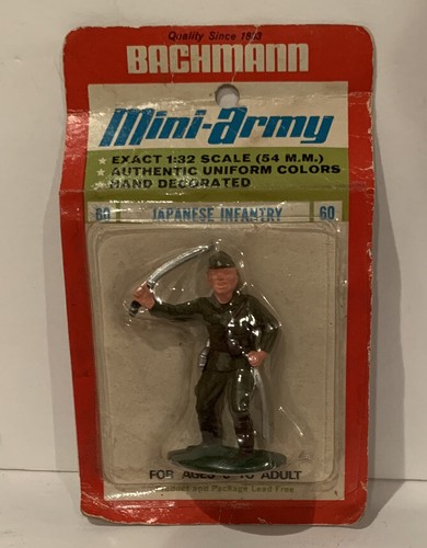Bachmann Mini-Army Japanese Infantry Figure New Old Stock - Picture 4 of 5