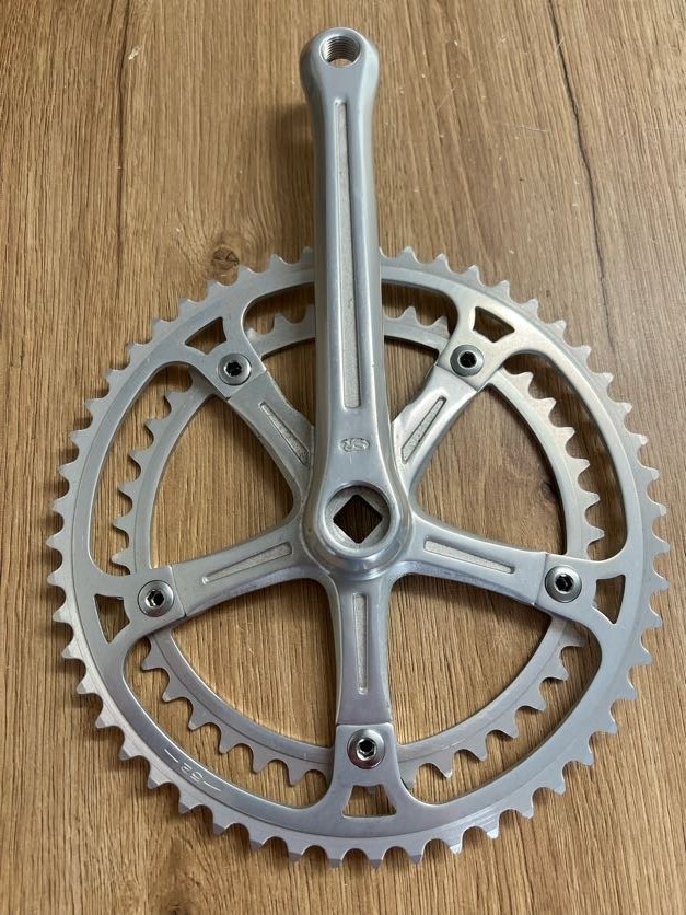 SR Sakae Right Crankarm 170mm 52/42T, 5-Arm Good Condition | eBay