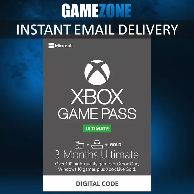  Microsoft - Xbox Game Pass Ultimate 3 Month Membership