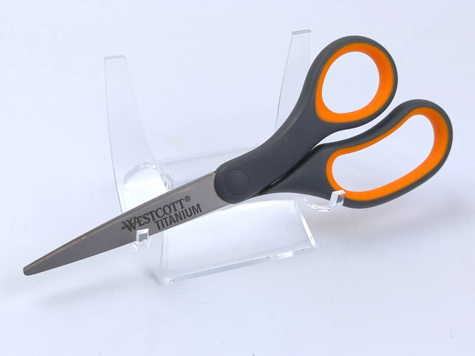 WESTCOTT TITANIUM Bonded 8" Soft Grip Scissors / Shears - NEW! - Image 2 of 4