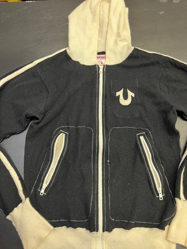 True Religion Cashmere Hoodie Black 