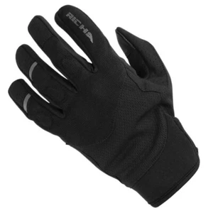 Richa Air Jet Motorcycle Gloves Mens Ce Biker Black