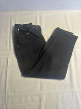 Vintage Gitano Black Tapered Legs Mom Jeans Women's Size 12 Short