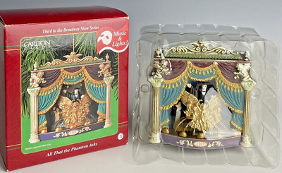 Carlton Cards 2001 Phantom of the Opera - All That The Phantom Asks-Music Lights