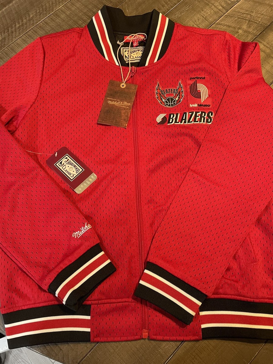 Portland Trail Blazers Authentic Women's Mitchell Ness Jacket