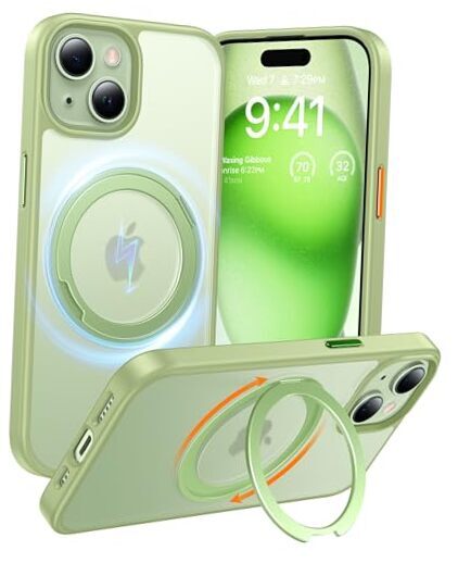 360° Rotatable Stand for iPhone 15 Case iPhone 14 iphone 15 6.1