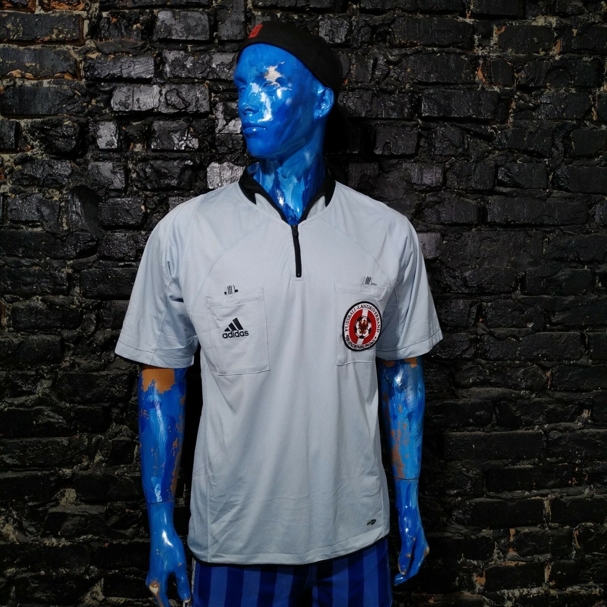 Austria Jersey Referee Football Shirt Gray Adidas 559127 Trikot
