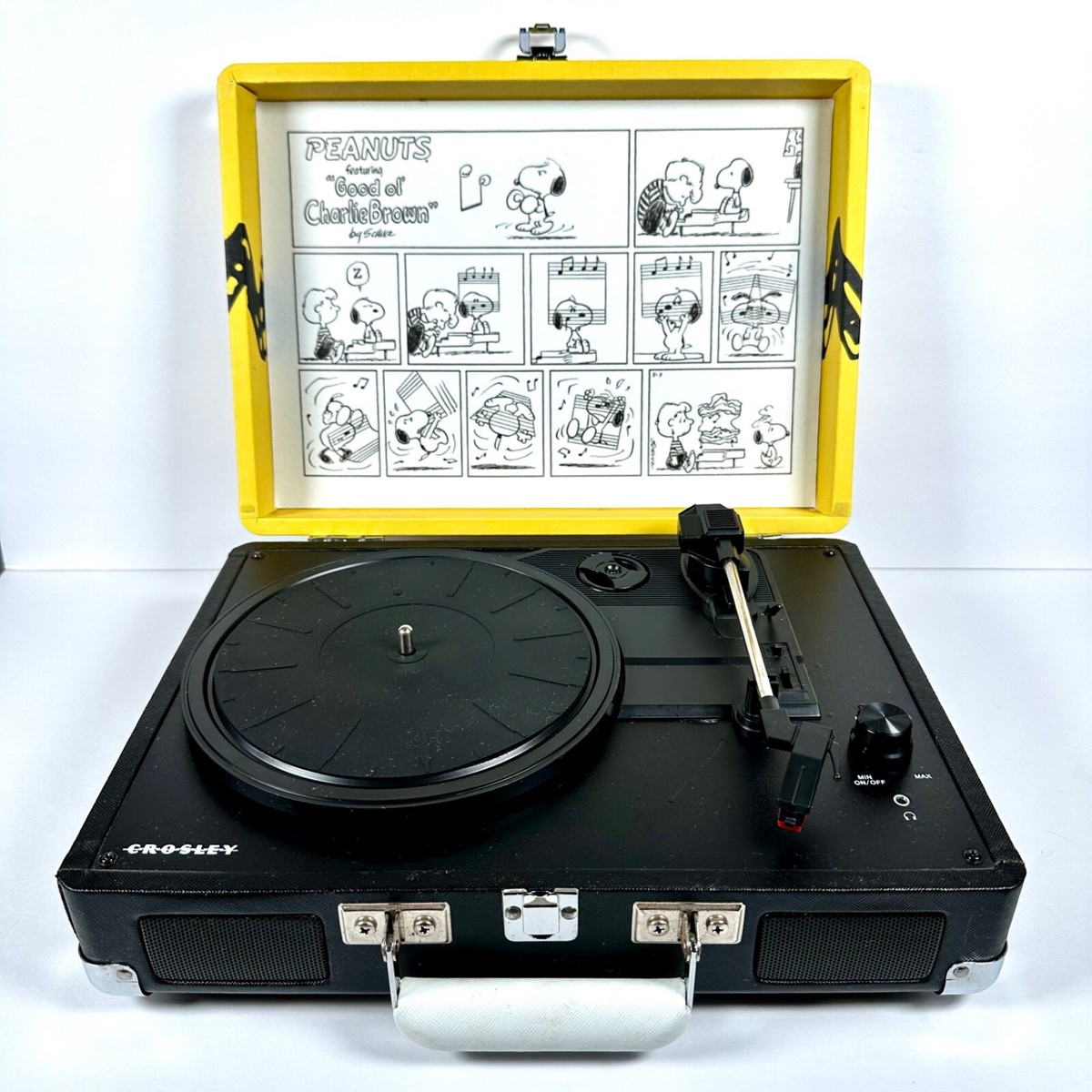 Crosley Cruiser Charlie Brown Peanuts Portable Record Player