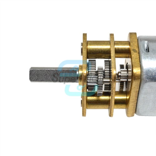 DC 3V 6V 12V 100RPM Micro Speed Reduction Gear Motor Wheel Shaft Metal Gearbox - Bild 86 von 118