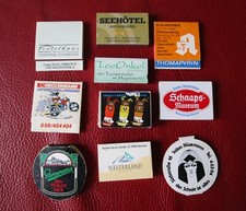 Streichholzschachteln 10 verschiedene  - Heftchen - (09)