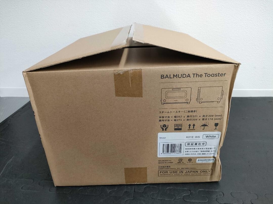 ⭐︎バルミューダ　k01e-ws ⭐︎ K01E | BALMUDA The Toaster | バルミューダ サポート