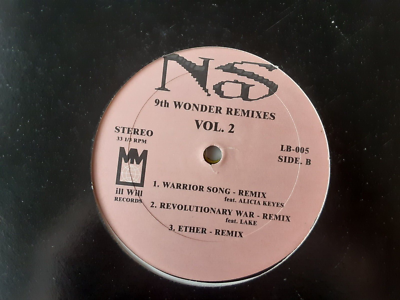 9th Wonder & Nas – God's Stepson Vinyl LP Record God's Son Remix