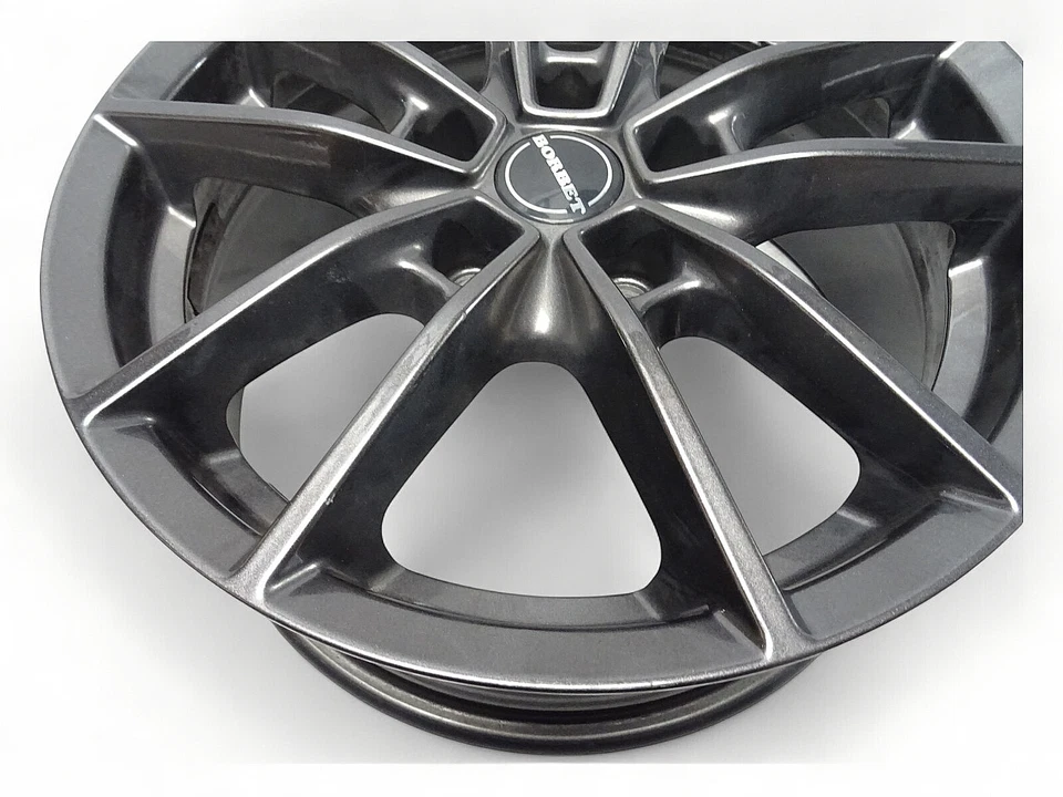 Mitsubishi Lancer 1x Alufelge Borbet 6.5J x 16 H2 KBA 51615 - Bild 4 von 4
