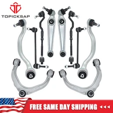 10pc Front Forward Rearward Control Arm Link Tie Rod Kit For 2007-2014 BMW X5 X6