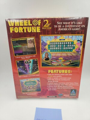 Wheel of Fortune 2nd Edition (PC, 2000) for sale online | eBay