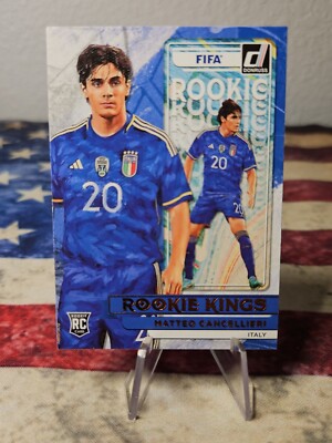 2023 2022-23 Donruss FIFA Rookie Kings Matteo Cancellieri Rookie Italy #10