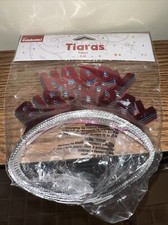 Happy Birthday Tiara Package Of 4