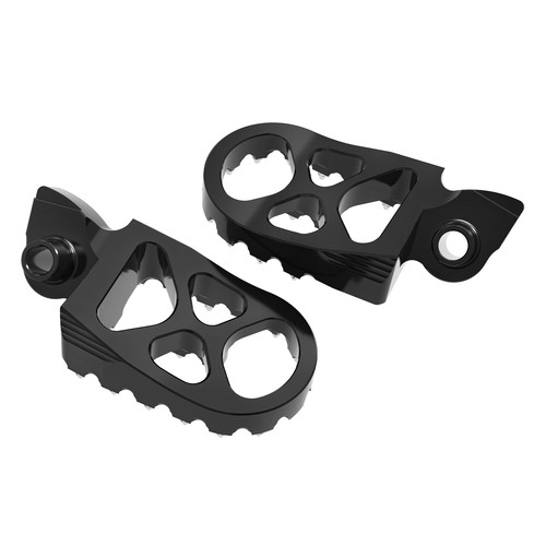 CNC Billet Wide Fat Foot Pegs Footrests For Yamaha YZ WR 125 250F 250 450F 450 - Picture 12 of 12