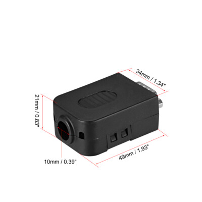 Jadeshay Kabeladapters, DB9 Mannelijk Vrouwelijk Connector Adapter Schroefklem 2 Stuks 9 Pin 9 Gat Conversiebord RS232 RS485 Seriele Koppeling voor Gegevensoverdracht en Communicatieprotocolconversie Jadeshay Kabeladapters, DB9 Mannelijk Vrouwelijk Connector Adapter Schroefklem 2 Stuks 9 Pin 9 Gat Conversiebord RS232 RS485 Seriele Koppeling voor Gegevensoverdracht en Communicatieprotocolconversie