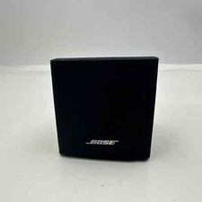 Single Bose Cube Speaker Lifestyle Acoustimass Surround Sound Black