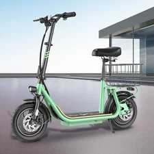 Peak 819W Electric Scooter with Seat Adults Foldable Commuting Electric Scooter