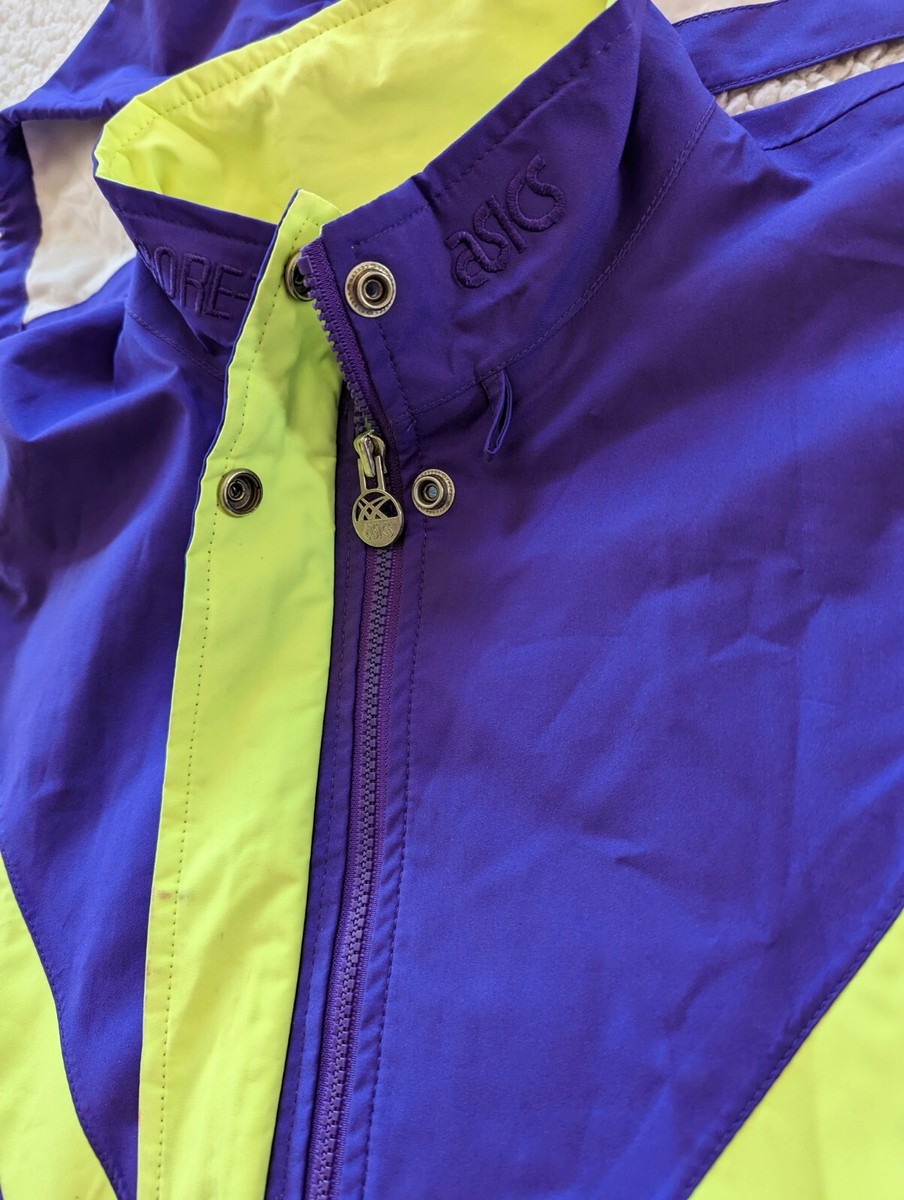 Vintage 80s / 90s Asics Gore-Tex Windbreaker Jacket Purple