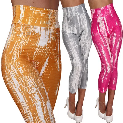 Leggings Capri Hose Damen Push Up Yoga Sporthose Fitness Jogginghose Sport Gym - Bild 1 von 4
