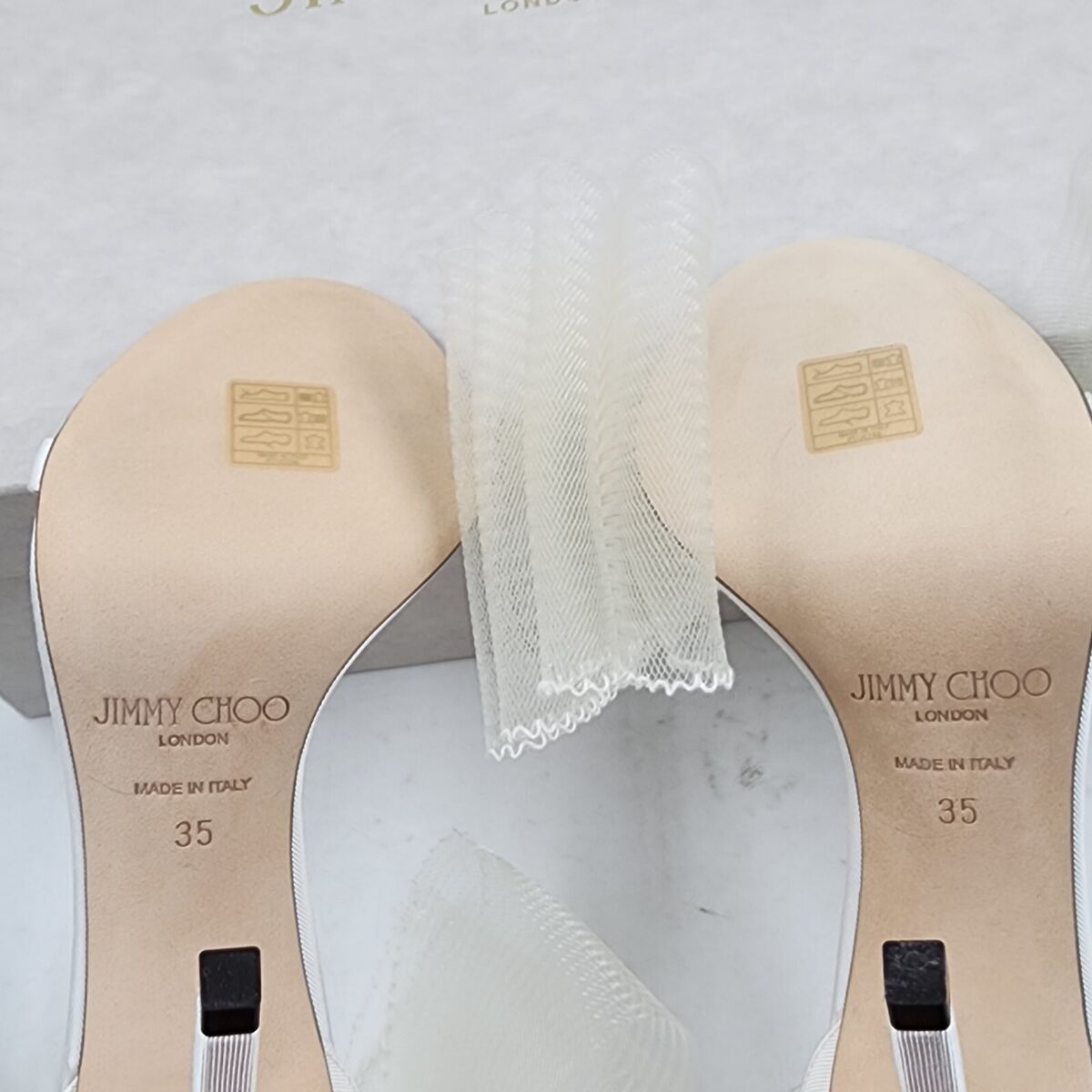 Jimmy Choo Aveline 100 High Heel Sandals Women's 5 Latte Jimmy Choo Aveline 100 High Heel Sandals Women's 5 Latte