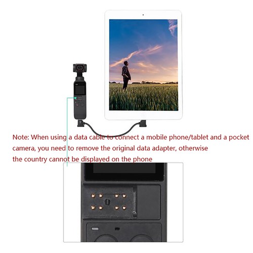 Phone Tablet Type-C Data Cable Connection Line for DJI Mavic MINI 2/AIR 2 Drone - Picture 11 of 18