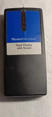 STUD FINDER,  MASTER MECHANIC STUD FINDER WITH SOUND. MODEL NO.50500
