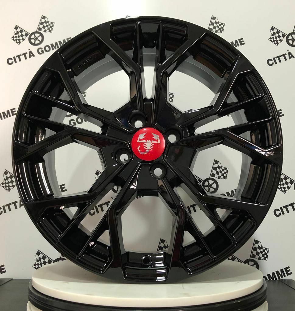 abarth punt evo アバルト プント エボ 純正ホイール4本 アバルト