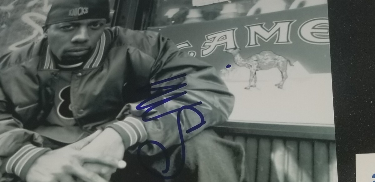 INSPECTAH DECK WU TANG CLAN SIGNED AUTOGRAPHED 8X10 PHOTO REBEL