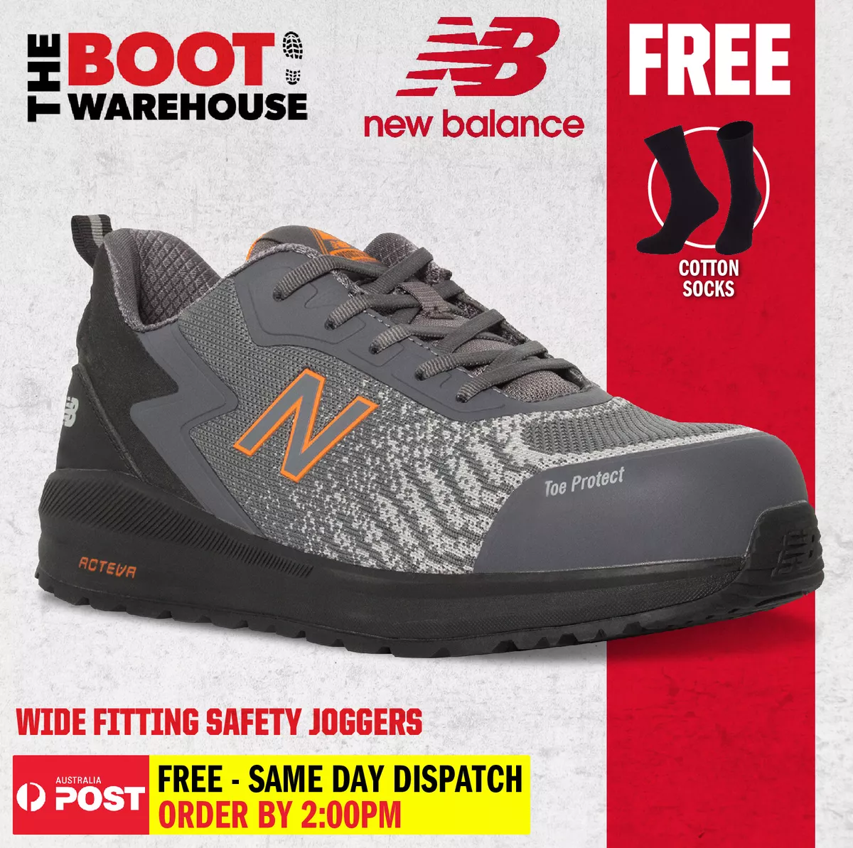 New balance steel toe shoes mens 2025