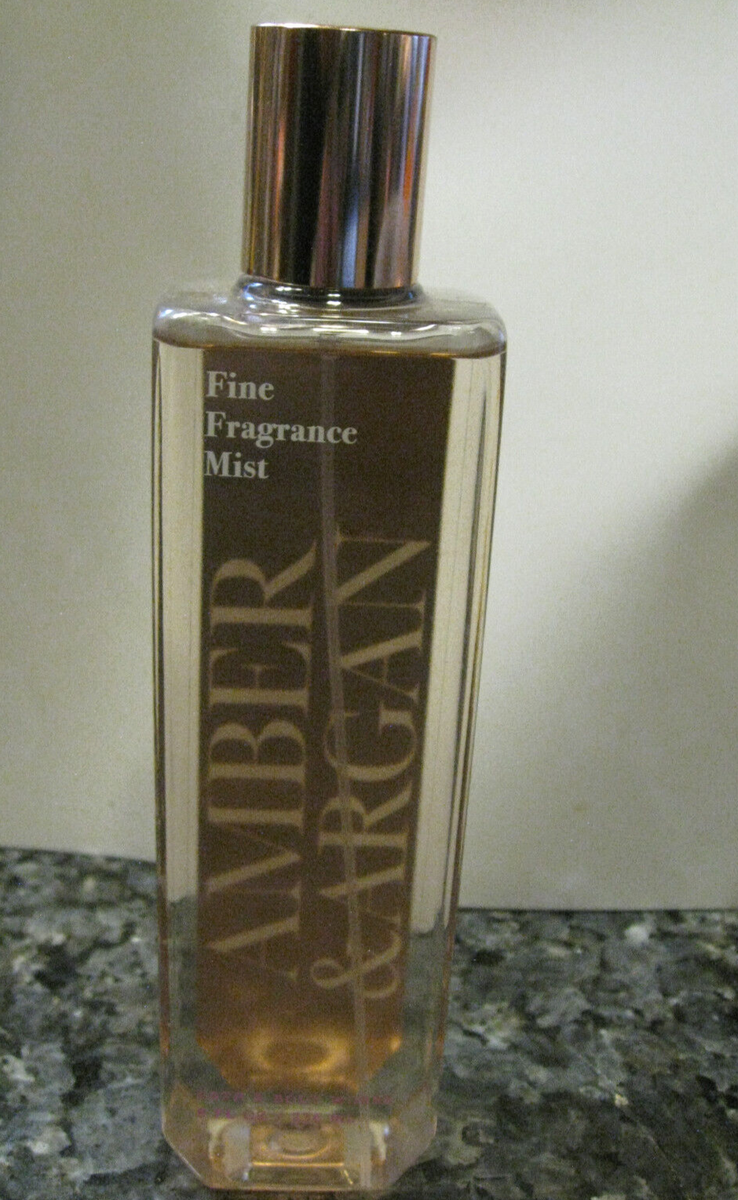 3 X Bath & Body Works Amber Argan Fine Fragrance Mist 8 Oz. EA for