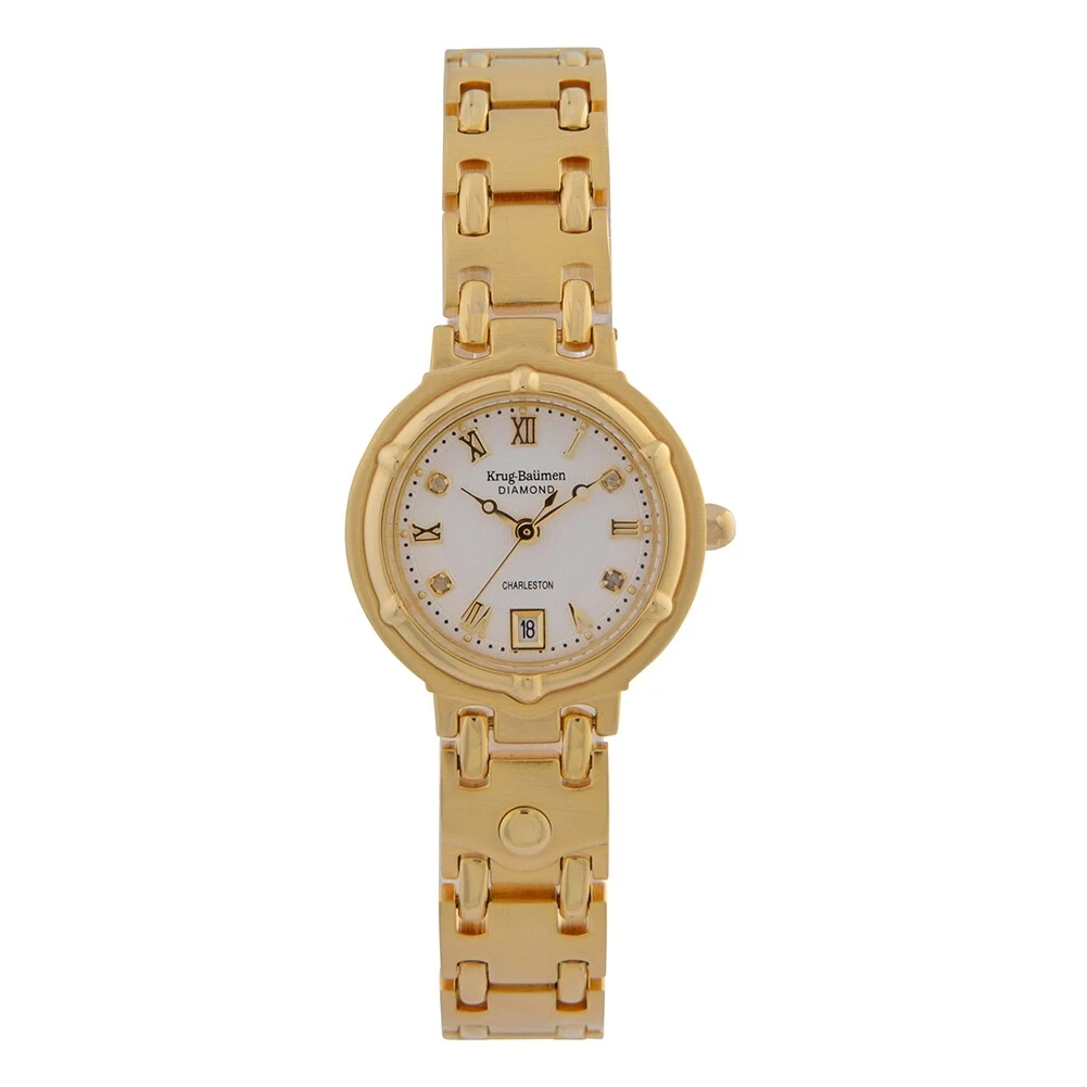 Krug Baumen Ladies Charleston Diamond Watch RRP 199. New and Boxed