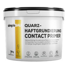 SimpleBau CONTACT PRIMER 7 KG fertig Grundierung unter Putz, Innen- und Außen.