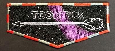 TOONTUK OA LODGE 549 BSA MIDNIGHT SUN COUNCIL PATCH NOAC 2018 DELEGATE FLAP 