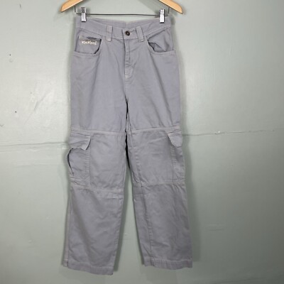 Kickers Classic Slate Gray Cargo Pants Womens Size 26