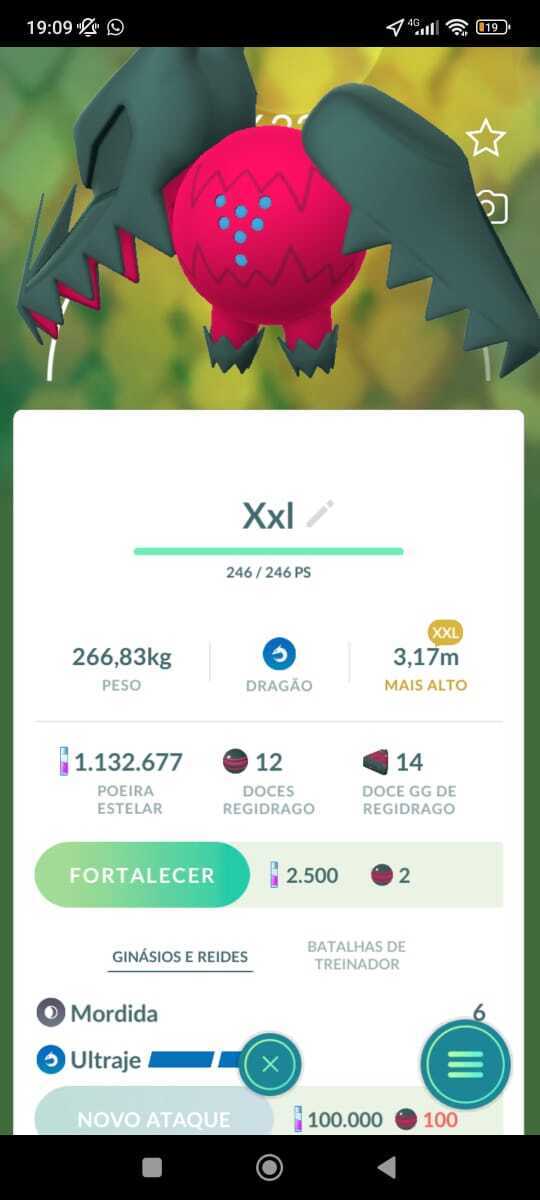 Pokémon Go Trade Rare XXS - XXL (Showcase)